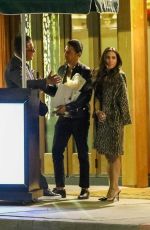 YOLANTHE CABAU at a Dinner Date at Cipriani in Beverly Hills 01/11/2024