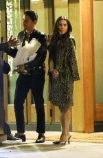 YOLANTHE CABAU at a Dinner Date at Cipriani in Beverly Hills 01/11/2024