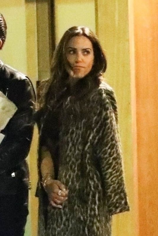 YOLANTHE CABAU at a Dinner Date at Cipriani in Beverly Hills 01/11/2024