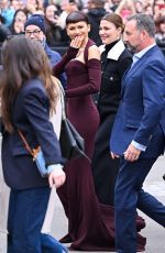 ZENDAYA Arrives at Fendi Haute Couture Spring/summer 2024 Show at Paris Fashion Week 01/25/2024