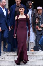 ZENDAYA at Fendi Haute Couture Spring/summer 2024 Show at Paris Fashion Week 01/25/2024