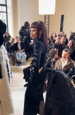 ZENDAYA at Schiaparelli Haute Couture Spring/Summer 2024 Show at Paris Fashion Week 01/23/2024