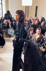 ZENDAYA at Schiaparelli Haute Couture Spring/Summer 2024 Show at Paris Fashion Week 01/23/2024