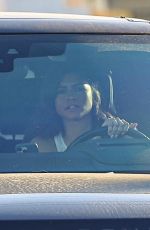 ZENDAYA Leaves in Her SUV Jon and Vinny