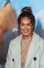 ZOE BIRKETT at Migration Screening at Vue Leicester Square in London 01/28/2024