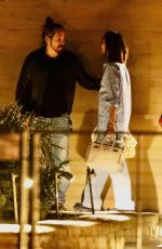 ZOE SALDANA and Marco Perego on a Dinner Date at Nobu in Malibu 01/03/2024