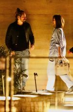 ZOE SALDANA and Marco Perego on a Dinner Date at Nobu in Malibu 01/03/2024