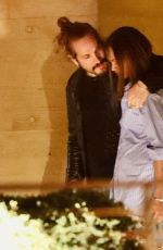 ZOE SALDANA and Marco Perego on a Dinner Date at Nobu in Malibu 01/03/2024