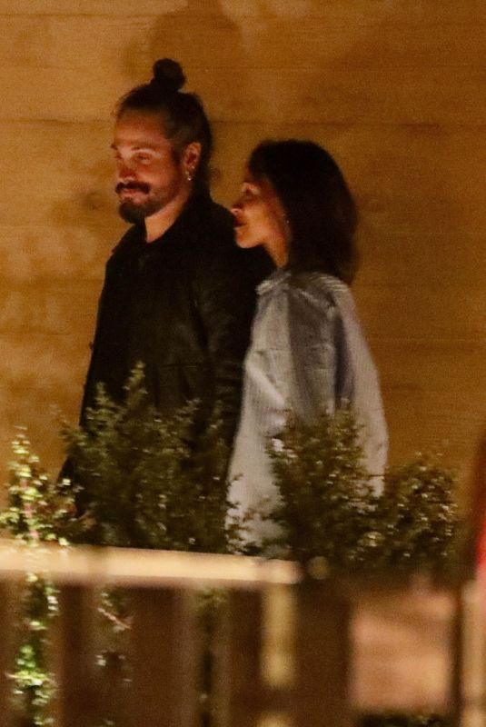 ZOE SALDANA and Marco Perego on a Dinner Date at Nobu in Malibu 01/03/2024