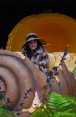 ZOOEY DESCHANEL Out at Disneyland 01/07/2024