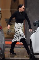 ABBIE CORNISH Out for Lunch at Craig