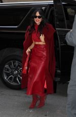 ABIGAIL SPENCER Arrives at Kelly Clarkson Show in New York 02/22/2024