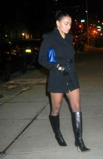 ADDISON RAE and CHARLI XCX Leaves Their Hotel in New York 02/20/2024
