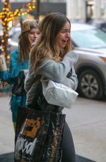 ADDISON RAE and LEXEE SMITH Arrives at Bowery Hotel in New York 02/22/2024
