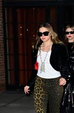 ADDISON RAE Leaves Her Hotel in New York 02/21/2024