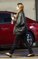 ADDISON RAE Out for a Wellness Drink at Erewhon in Los Angeles 02/01/2024