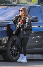 ADDISON RAE Out Shopping at Lulu Lemon in Los Angeles 02/13/2024