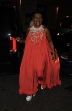 ADJOA ANDOH Arrives at BAFTA Party at Nomad Hotel in London 02/18/2024