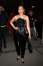 ADRIENNE BAILON Arrives at The Blonds Fashion Show in New York 02/10/2024