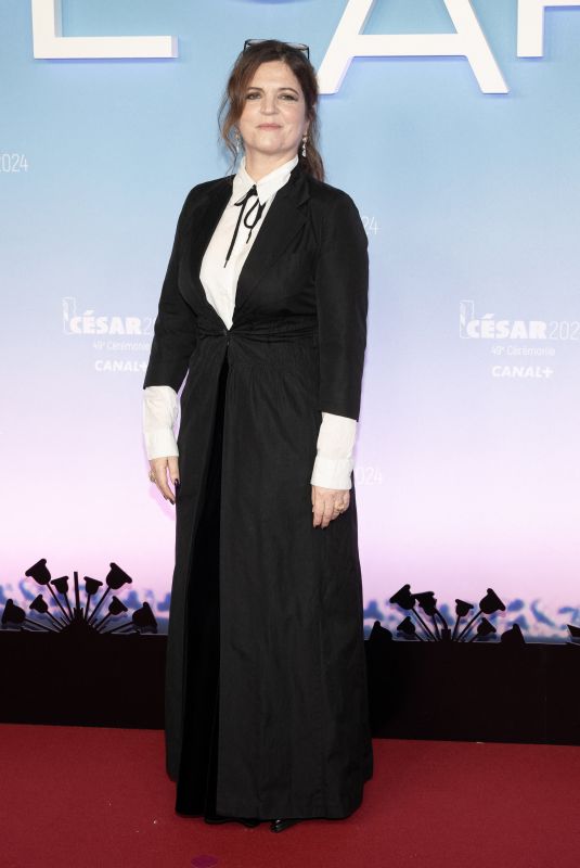 AGNES JAOUI at 49th Cesar Film Awards at L’Olympia in Paris 02/23/2024
