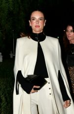 ALESSANDRA AMBROSIO Arrives at San Vicente Bungalows in West Hollywood 02/13/2024