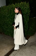 ALESSANDRA AMBROSIO Arrives at San Vicente Bungalows in West Hollywood 02/13/2024