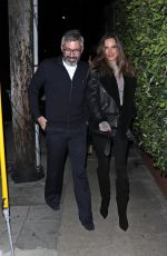 ALESSANDRA AMBROSIO Leaves Giorgio Baldi and Hitting SHOREbar in Santa Monica 02/10/2024