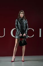 ALEXA CHUNG at Gucci Show at Milan Fashion Week 02/23/2024