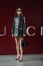 ALEXA CHUNG at Gucci Show at Milan Fashion Week 02/23/2024