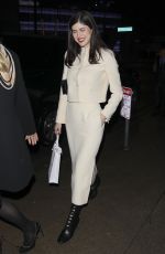 ALEXANDRA DADDARIO Leaves Exclusive Dior Party in Los Angeles 02/05/2024
