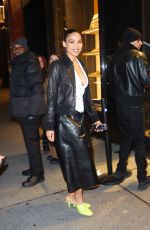 ALEXANDRA SHIPP Arrives at Tod’s Madison Avenue Store in New York 02/13/2024