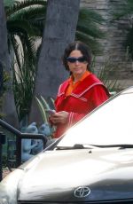 ALIA SHAWKAT Receives Parking Ticket During Coffee Run in Los Feliz 02/16/2024