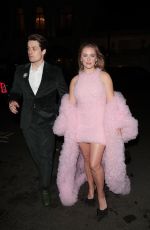 ALICIA AGNESON Arrives at Vanity Fair EE Rising Star Party 2024 in London 01/31/2024