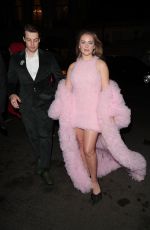 ALICIA AGNESON Arrives at Vanity Fair EE Rising Star Party 2024 in London 01/31/2024