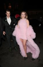 ALICIA AGNESON Arrives at Vanity Fair EE Rising Star Party 2024 in London 01/31/2024