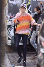 ALISON MOSSHART Out and About in New York 02/26/2024