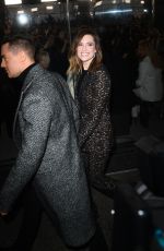 ALLISON WILLIAMS Arrives at Michael Kors Fashion Show in New York 02/13/2024