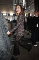 ALLISON WILLIAMS Arrives at Michael Kors Fashion Show in New York 02/13/2024