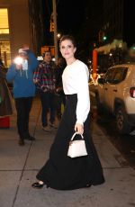 ALLISON WILLIAMS Arrives at Tod’s Madison Avenue Store in New York 02/13/2024