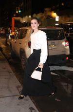 ALLISON WILLIAMS Arrives at Tod’s Madison Avenue Store in New York 02/13/2024