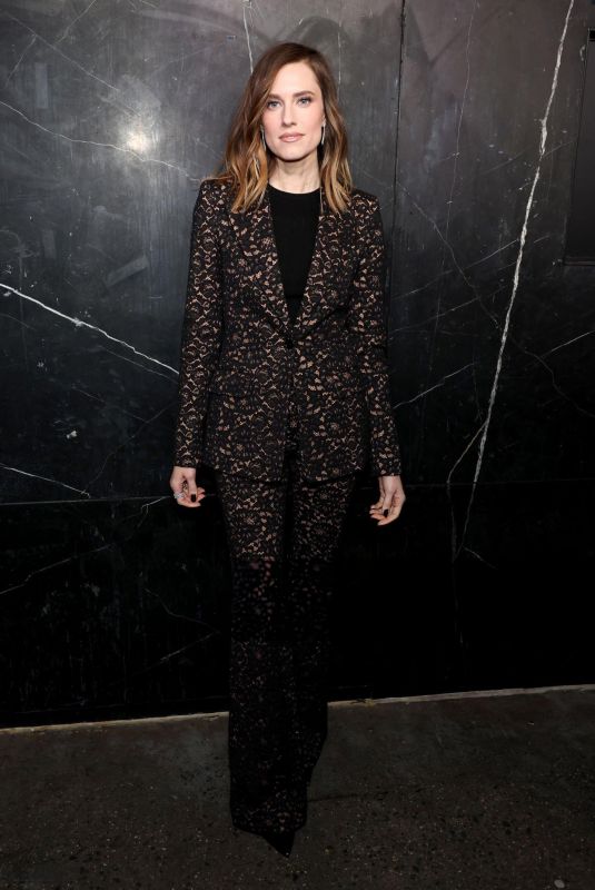 ALLISON WILLIAMS at Michael Kors Collection Fall/Winter 2024 Runway Show in New York 02/13/2024