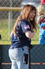 ALYSSA MILANO at Her Son