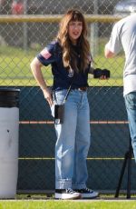 ALYSSA MILANO at Her Son