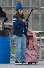 ALYSSA MILANO at Her Son