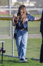 ALYSSA MILANO at Her Son