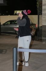 AMANDA BYNES Leaves a Starbucks in Los Angeles 02/11/2024