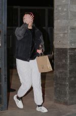 AMANDA BYNES Leaves a Starbucks in Los Angeles 02/11/2024