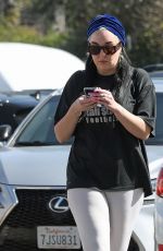 AMANDA BYNES Out for Burger and Coffee in Los Angeles 02/15/2024