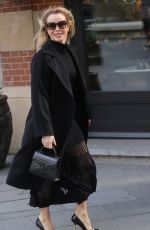 AMANDA HOLDEN Arrives at Heart Breakfast Show in London 02/05/2024