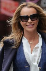 AMANDA HOLDEN Arrives at Heart Breakfast Show in London 02/18/2024